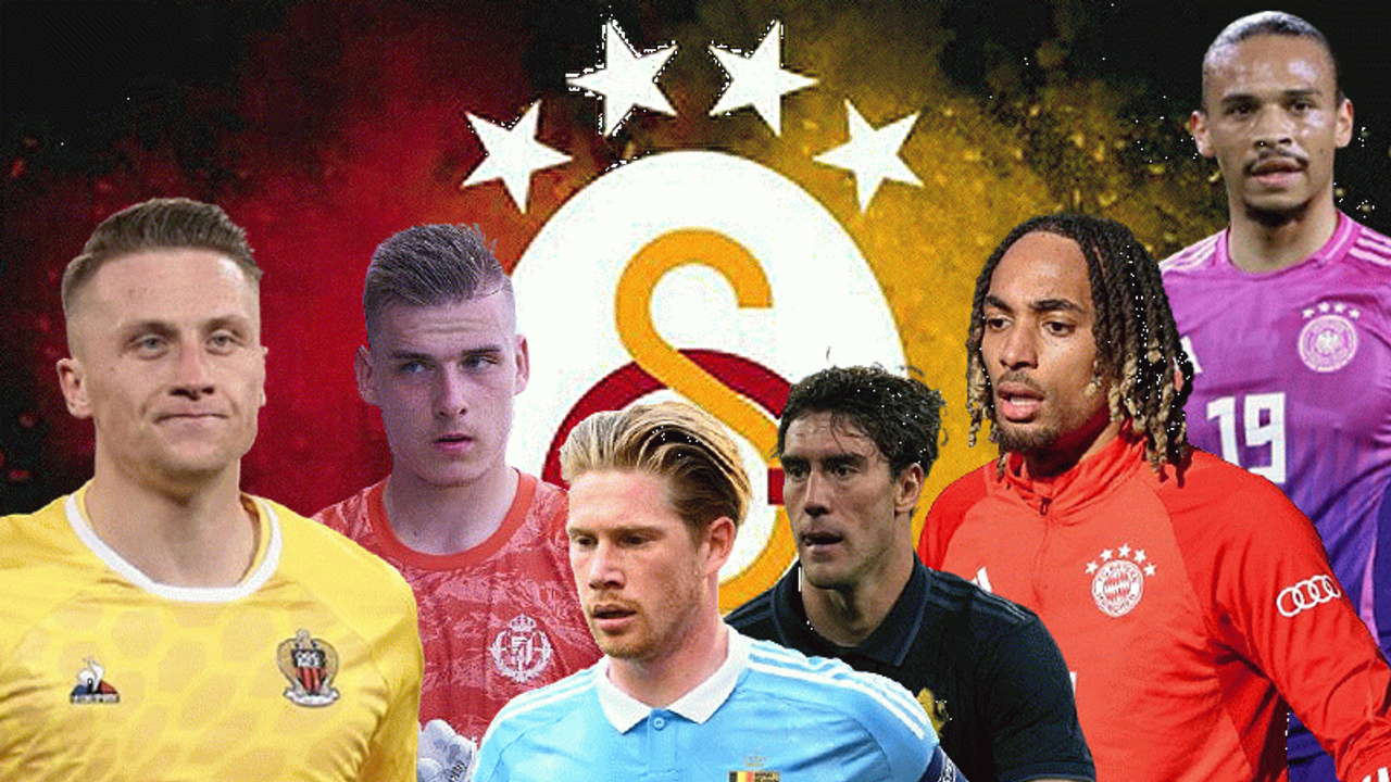 Galatasaray'a yıldız yağacak! İşte şampiyon Galatasaray'ın transfer listesi 