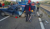 3 aracın karıştığı kazada 2 kişi öldü, 2 kişi yaralandı