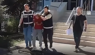 Camiden çaldı! O anlar güvenlik kamerasında