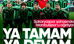 Ya tamam ya devam! Sakaryaspor, İstanbulspor'u ağırlıyor