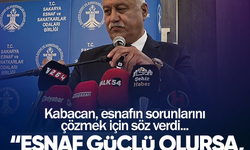 Kabacan, esnafın sorunlarını çözmek için söz verdi... “Esnaf güçlü olursa, Sakarya güçlü olur” 
