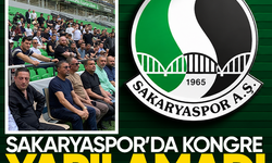 Sakaryaspor’da kongre yapılamadı