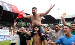Kırkpınar'ın yeni başpehlivanı Erkan Taş oldu