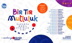 Bir Tır Mutluluk, yaz boyunca Sakarya’yı dolaşacak