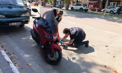 Satın aldığı motosikletin plakasının sahte olduğunu çevirmede öğrendi