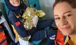 Hastaneye yetişemedi, bebek ambulansta dünyaya geldi
