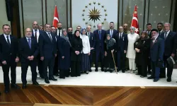 Erdoğan, şehit yakınları ve gazilerle buluştu