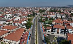Alparslan Türkeş Caddesi aydınlatması ve peyzajıyla tamamlandı