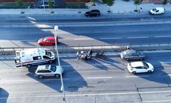 E-5'te trafiği kilitleyen kaza