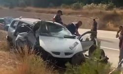 Takla atan araçtaki çift yaşamını yitirdi