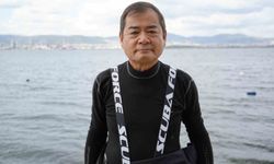 Japon mimar, 17 Ağustos depreminin izlerini su altında inceledi