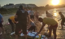 4 çocuk denizde boğulma tehlikesi geçirdi
