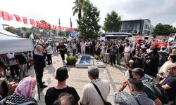 Filistin’e Dayanışma Konvoyu uğurlandı