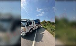 Alkollü sürücünün kullandığı patpat şarampole uçtu