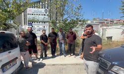 Sakarya İl Emniyet Müdürlüğü şantiyesinde işçilerden maaş eylemi: "3 aydır maaş alamıyoruz"