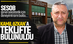SESOB genel sekreterlik için deneyimli ismi buldu! Kamil Özkan’a teklifte bulunuldu