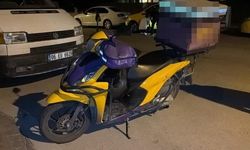 Taksi ile motokurye çarpıştı: 1 yaralı