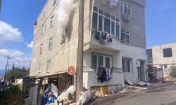 Apartmanın 2. katında yangın