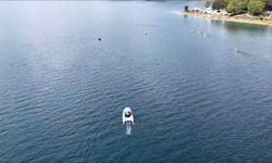 Kaan Ege için Sapanca Gölü’nde kürek çektiler