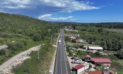 Kuzeyin ulaşım damarı yenilendi