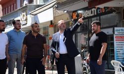 Geyve çarşısına estetik dokunuş: Aydınlatma çalışmaları başladı