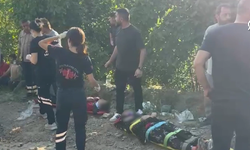 Fındık işçilerini taşıyan traktör devrildi...18 yaralı