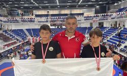 Sapancalı genç güreşçilerinden uluslararası başarı
