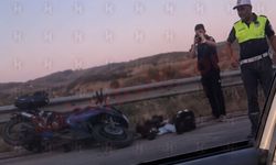 Bariyerlere çarpan motosiklet 40 yaşında hayattan kopardı...2 çocuk babası bugün son yolculuğuna uğurlanacak