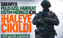 Sakarya Polis Özel Harekat Eğitim Merkezi için ihaleye çıkıldı... 400 günde yapılacak