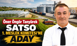 Öner Öngör Tanyürek SATSO 1. Meslek Komitesi’ne aday