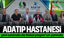 Adatıp Hastanesi yeni sezonda da Sakaryaspor’un yanında