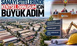 Sanayi sitelerinde kentsel dönüşüm için büyük adım