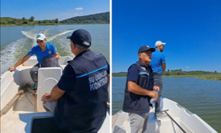 Sakarya’da kaçak avcılığa geçit yok..6 şamandıra ve 200 metre parakete ele geçirildi