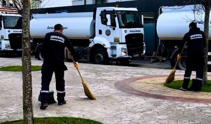 Serdivan Belediyesi ekiplerinden kapsamlı temizlik