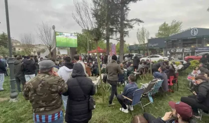 Gençlik Ligi finali dev ekranda izlendi