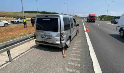 Kuzey Marmara Otoyolu’nda kaza: 3 yaralı