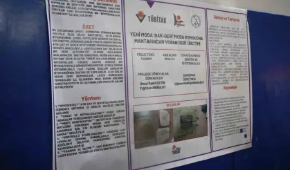 Liselilerin kombucha mantarından elde ettiği biyomateryal yanık tedavisinde kullanılabilecek