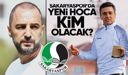Sakaryaspor'da hoca mesaisi! İşte iki teknik direktör adayı 