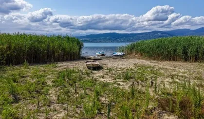 Sapanca’da su seviyesi 30 metrenin altına düştü… Umut 4 günlük yağışlarda