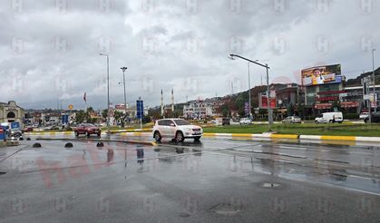 Beklenen yağış başladı
