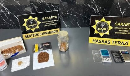 Adapazarı’nda uyuşturucu operasyonu! 1 kişi tutuklandı