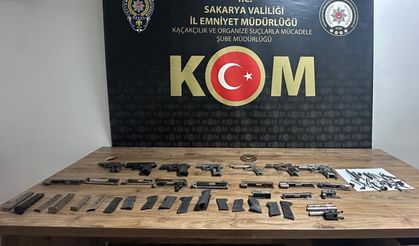 Serdivan’da silah kaçakçılığı operasyonu