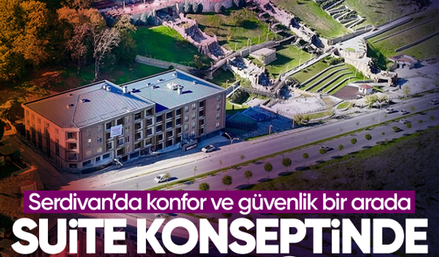 Suite konseptinde yeni proje! Serdivan’da konfor ve güvenlik bir arada