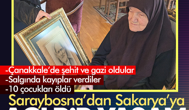 Saraybosna’dan Sakarya’ya acı bir yaşam... Çanakkale’de şehit ve gazi oldular, salgında kayıplar verdiler, 10 çocukları öldü