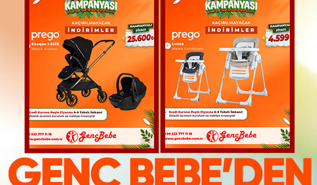 Genç Bebe'den bahar kampanyası!