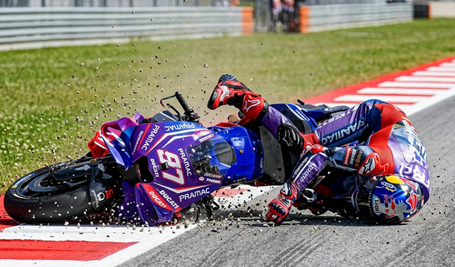 Toprak Razgatlıoğlu MotoGP’de kaza yaptı