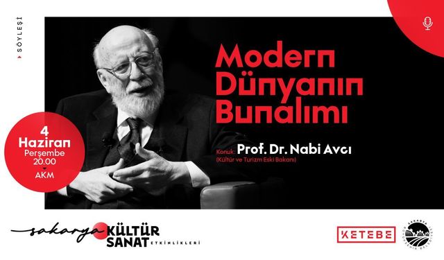 Prof. Dr. Nabi Avcı, AKM’de Sakaryalılarla buluşacak