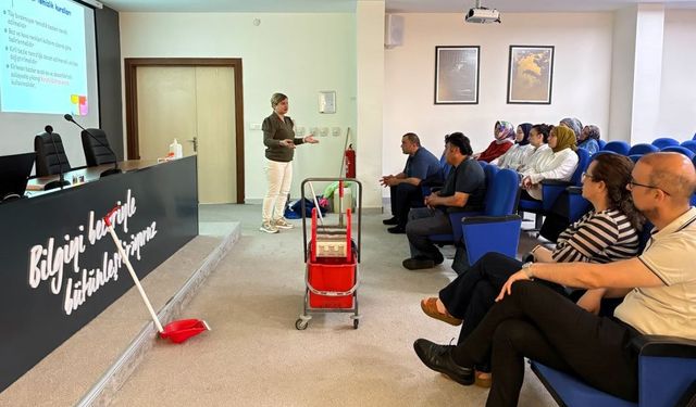 Kurumsal ortamlarda hijyen eğitimi verildi