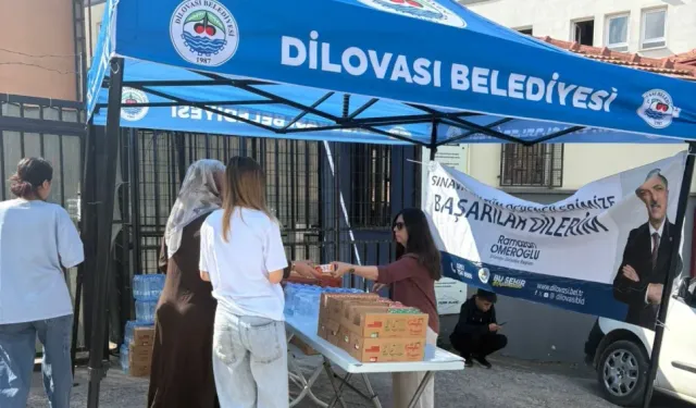 Belediye başkanının makam aracıyla sınava yetiştirdiler