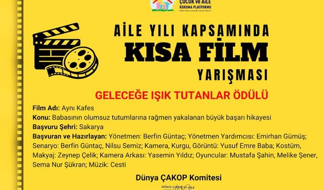Ödüllü öğrencilere başarı belgesi takdim edildi